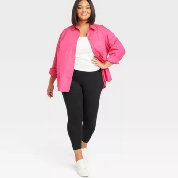 NWT Ava &Viv black leggings 4x - Picture 3 of 7